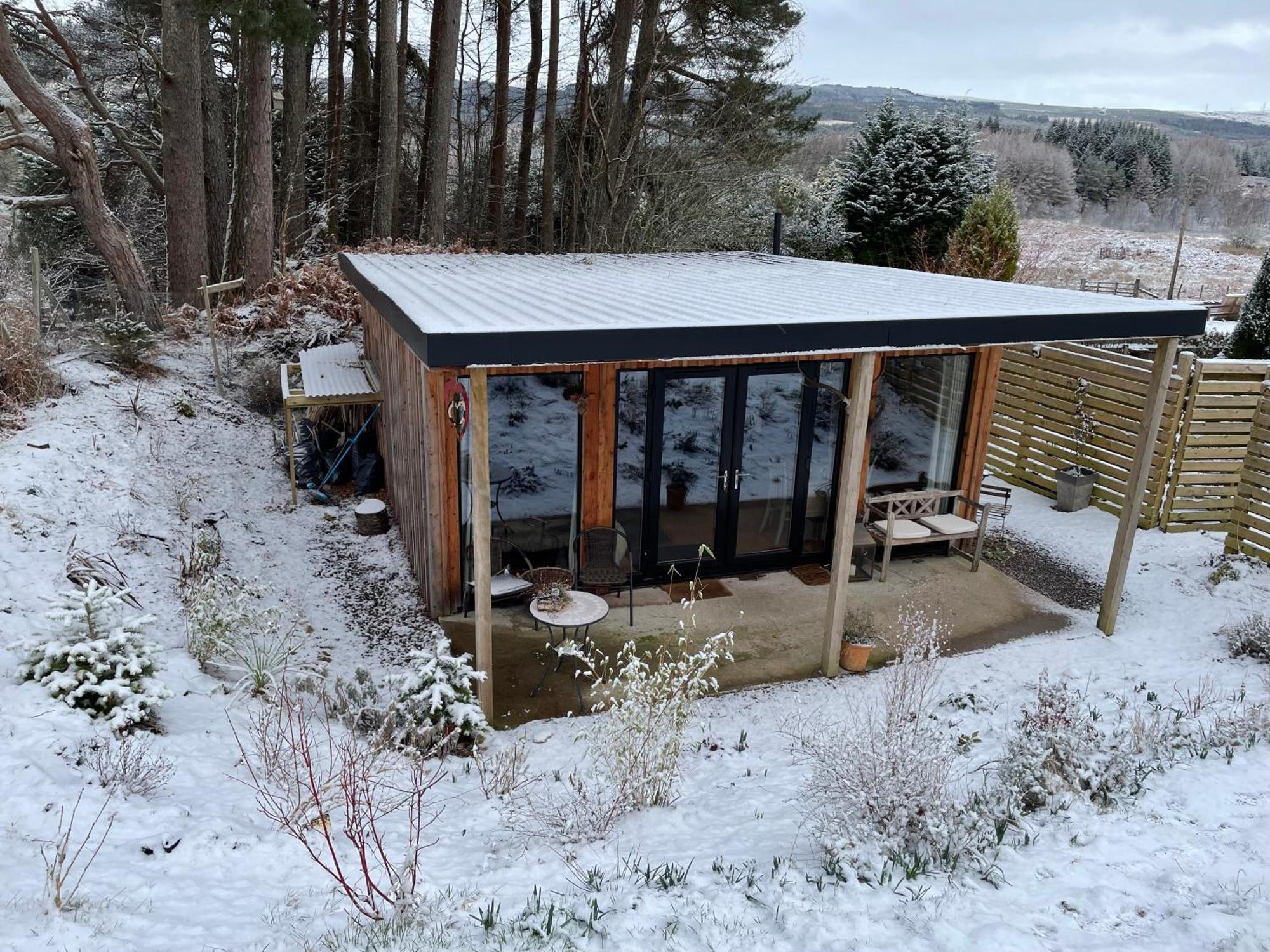 פורט אוגוסטוס Coorie Doon Cabin! Great Scottish Welcome מראה חיצוני תמונה